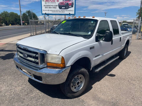 2000 Ford F-250 Super Duty for sale at AUGE'S SALES AND SERVICE in Belen NM