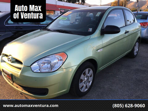 2007 Hyundai Accent for sale at Auto Max of Ventura in Ventura CA