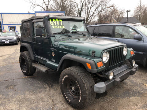 2000 Jeep Wrangler for sale at Klein on Vine in Cincinnati OH