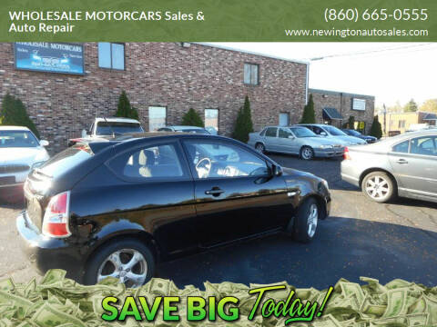 2011 Hyundai Accent for sale at WHOLESALE MOTORCARS Sales & Auto Repair in Newington CT