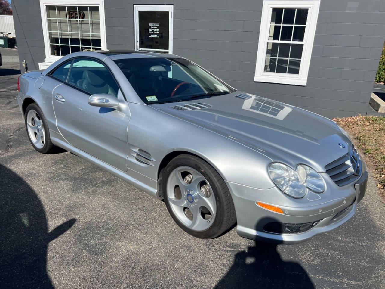 2004 Mercedes-Benz SL-Class for sale at James Motors Inc. in East Longmeadow, MA