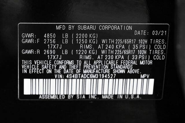 2021 Subaru Outback Premium