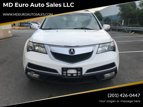 2011 Acura MDX for sale at MD Euro Auto Sales LLC in Hasbrouck Heights NJ