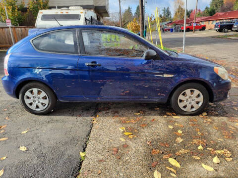 2010 Hyundai Accent Blue