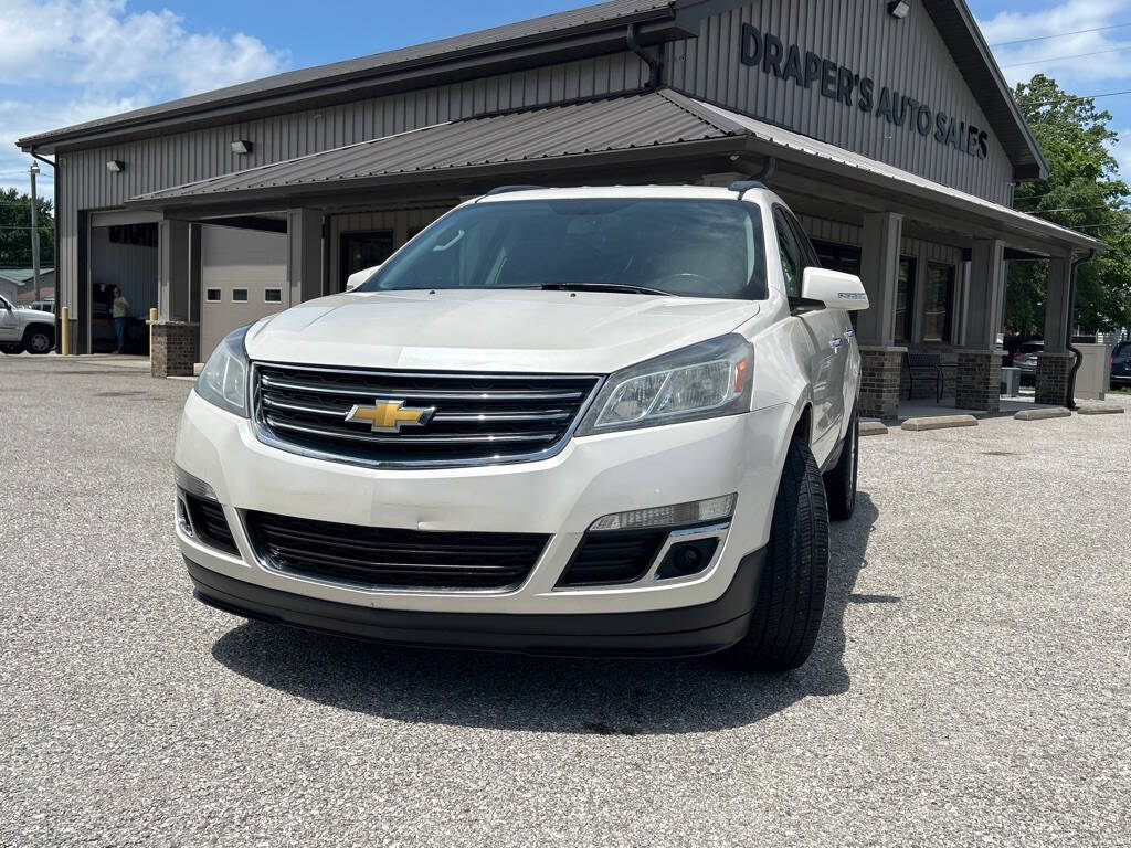 White 2014 Chevrolet Traverse LT LT 4dr SUV w/1LT 1