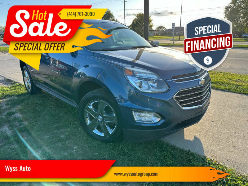 2016 Chevrolet Equinox for sale at Wyss Auto in Oak Creek WI