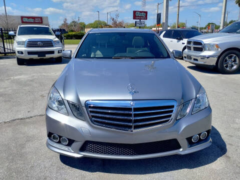 2010 Mercedes-Benz E-Class for sale at JAH MOTORSPORT CORP OF FLORIDA in Cocoa FL