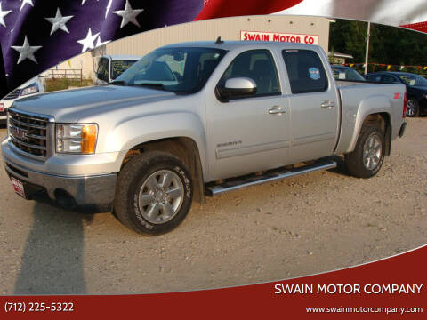 2013 GMC Sierra 1500 for sale at Swain Motor Company in Cherokee IA