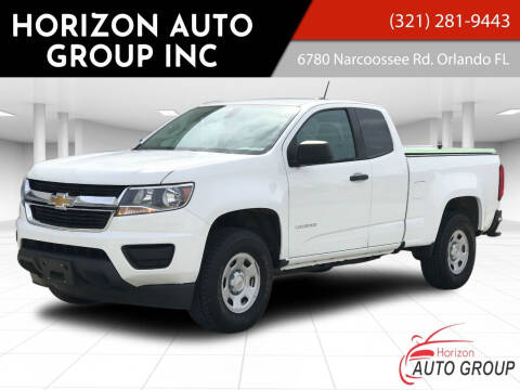 2019 Chevrolet Colorado for sale at HORIZON AUTO GROUP INC in Orlando FL