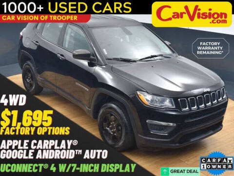 2020 Jeep Compass for sale at Car Vision of Trooper in Norristown PA