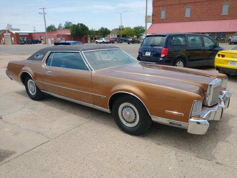 1973 Lincoln Mark IV for sale at Apex Auto Sales in Coldwater KS