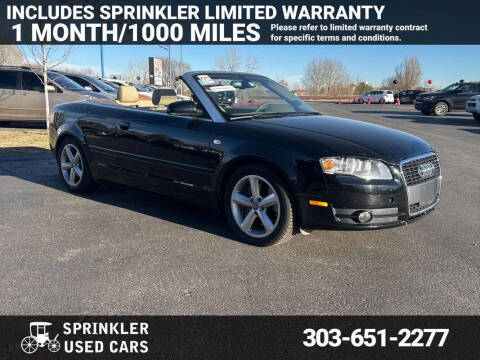 2008 Audi A4 for sale at Sprinkler Used Cars in Longmont CO