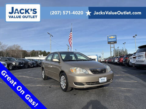 2006 Toyota Corolla for sale at Jack's Value Outlet in Saco ME