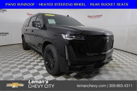 2022 Cadillac Escalade ESV for sale at Leman's Chevy City in Bloomington IL