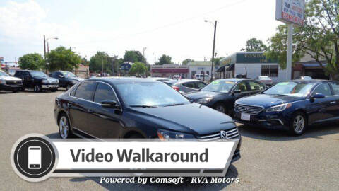 2014 Volkswagen Passat for sale at RVA MOTORS in Richmond VA