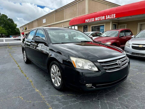 2006 Toyota Avalon for sale at Payless Motor Sales LLC in Burlington NC
