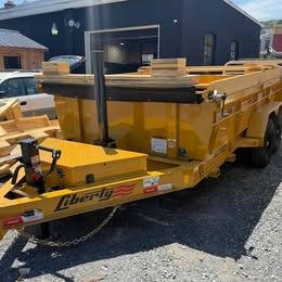 2026 Liberty Trailers 7X14 LOW SIDE DUMP