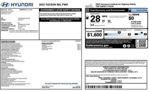 2023 Hyundai Tucson SEL