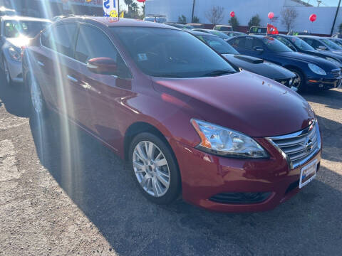 2015 Nissan Sentra for sale at ZAMORA MOTORS in Oxnard CA
