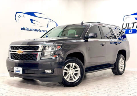 2017 Chevrolet Tahoe for sale at ULTIMATE MOTORS in Midlothian VA