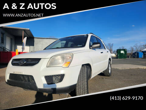 2009 Kia Sportage for sale at A & Z AUTOS in Westfield MA