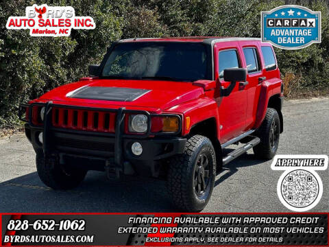 2007 HUMMER H3 for sale at Byrds Auto Sales in Marion NC