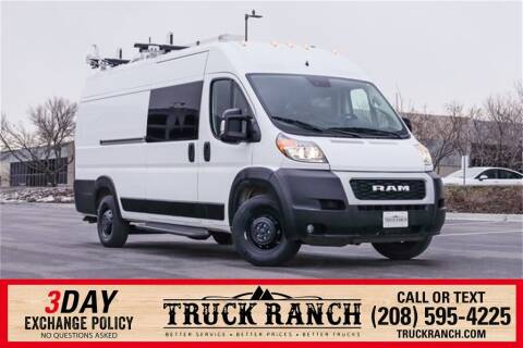 2021 RAM ProMaster for sale at Truck Ranch in Twin Falls ID