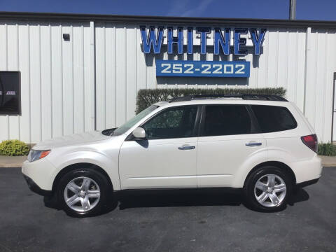 2010 Subaru Forester for sale at Whitney Motor Company in Duncan OK