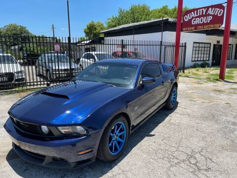 2010 Ford Mustang for sale at Quality Auto Group in San Antonio TX