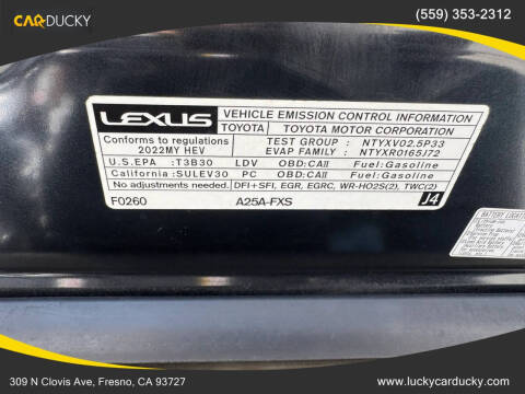 2022 Lexus ES 300h