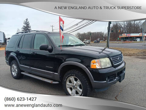 2004 Ford Explorer for sale at A NEW ENGLAND AUTO & TRUCK SUPERSTORE in East Windsor CT