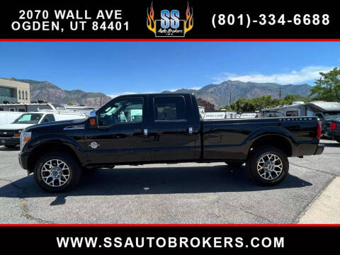 2016 Ford F-350 Super Duty for sale at S S Auto Brokers in Ogden UT