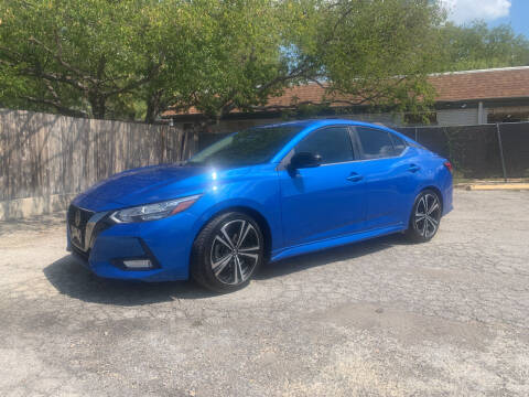 2021 Nissan Sentra for sale at H & H AUTO SALES in San Antonio TX