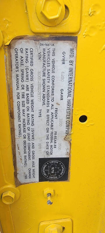 1975 International Scout II