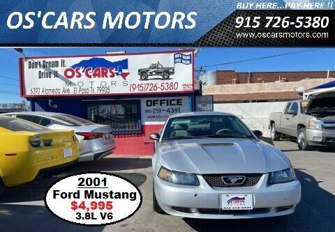 2001 Ford Mustang for sale at Os'Cars Motors in El Paso TX
