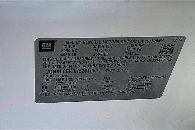 2017 Chevrolet Equinox