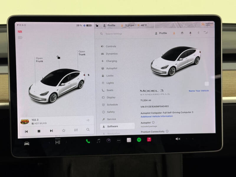 2021 Tesla Model 3 Standard Range Plus
