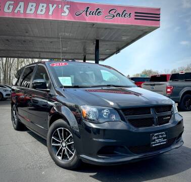 2016 Dodge Grand Caravan for sale at GABBY'S AUTO SALES in Valparaiso IN