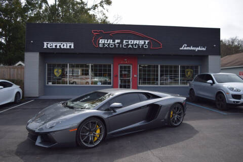 2015 Lamborghini Aventador for sale at Gulf Coast Exotic Auto in Gulfport MS