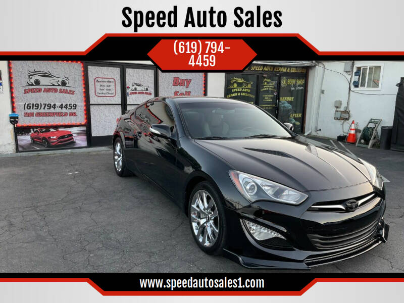 2015 Hyundai Genesis Coupe for sale at Speed Auto Sales in El Cajon CA