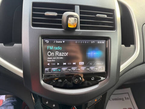 2013 Chevrolet Sonic RS Manual