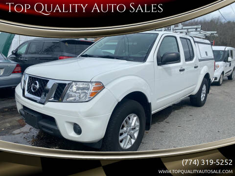 2018 Nissan Frontier for sale at Top Quality Auto Sales in Westport MA