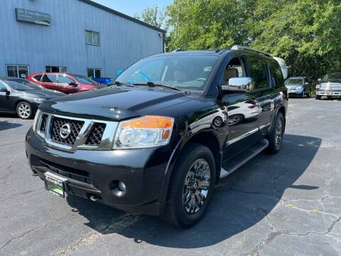 2015 Nissan Armada for sale at Tri Town Motors in Marion MA