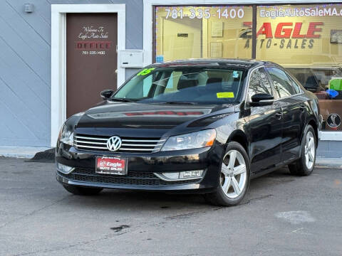 2015 Volkswagen Passat for sale at Eagle Auto Sale LLC in Holbrook MA