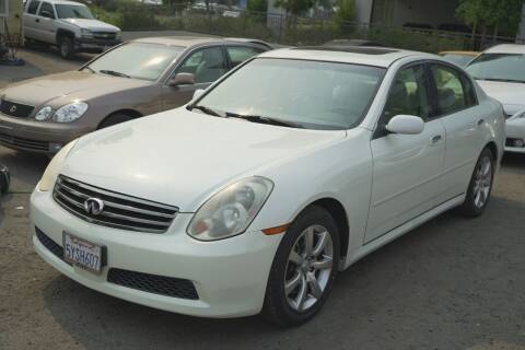 2006 Infiniti G35 for sale at Sports Plus Motor Group LLC in Sunnyvale CA