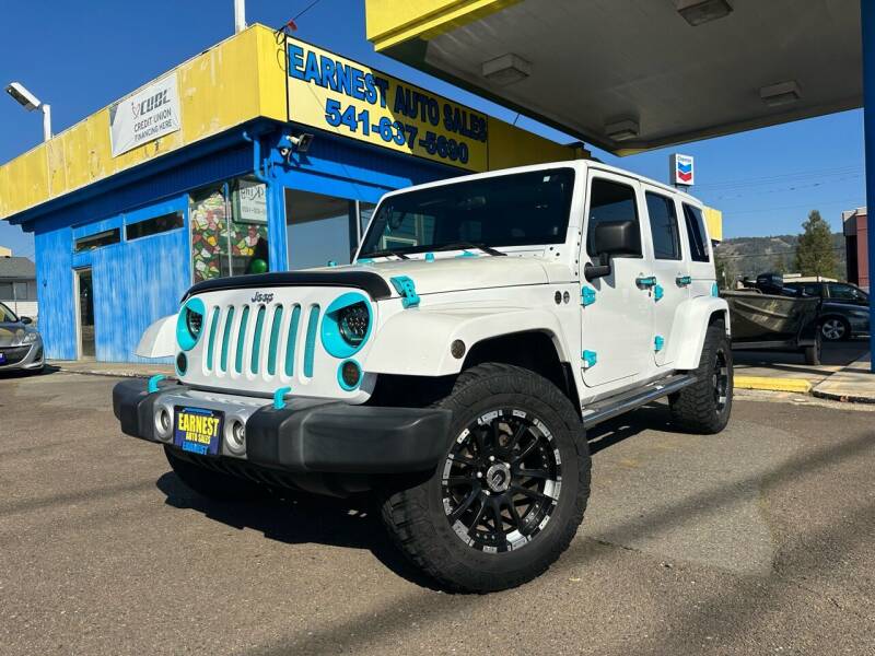 2012 Jeep Wrangler Unlimited for sale at Earnest Auto Sales in Roseburg OR