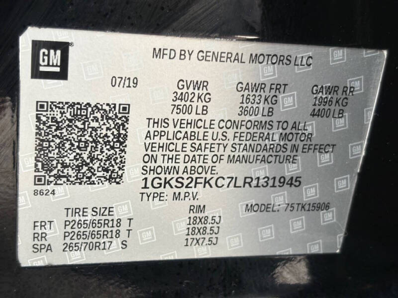2020 GMC Yukon XL SLE