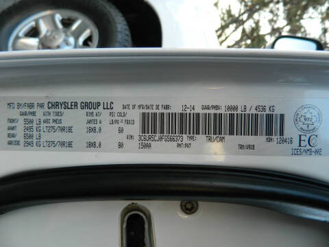 2015 RAM 2500 Tradesman