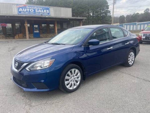 2019 Nissan Sentra for sale at Greenbrier Auto Sales in Greenbrier AR