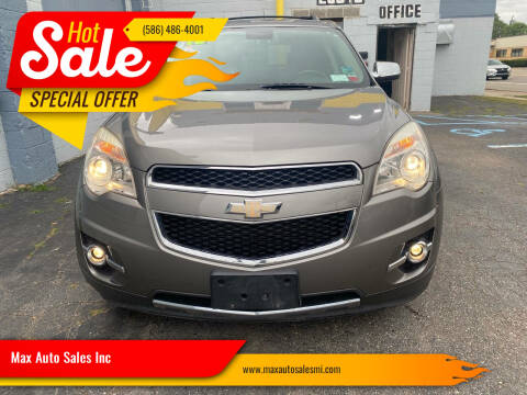 2012 Chevrolet Equinox for sale at Max Auto Sales Inc in Warren MI